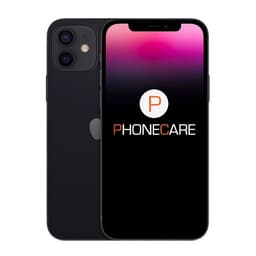 Begagnad iPhone 12 64GB Svart - Bra skick