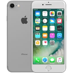 iPhone 7 Silver 32 GB Klass B 100% batteri (refurbished)