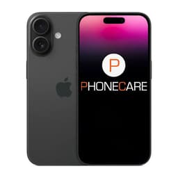 Begagnad iPhone 16 128GB Svart - Använt skick