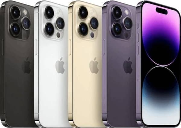 iPhone 14 Pro 1TB (1000GB) - 1 År Garanti Begagnad i Nyskick - Lila
