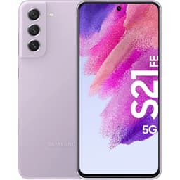 Samsung Galaxy S21 FE 5G Lavender 128 GB Klass C (refurbished)