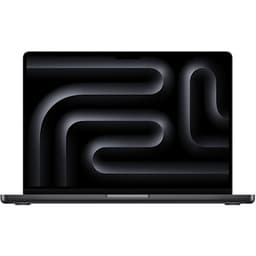 MacBook Pro Retina 14" M3 Pro 4,1 Ghz 18 Go 512 Go SSD Svart stjärnhimmel (2023) GPU 14 - CPU 11 - Renoverad - Utmärkt skick - Refurbished Grade A+ -