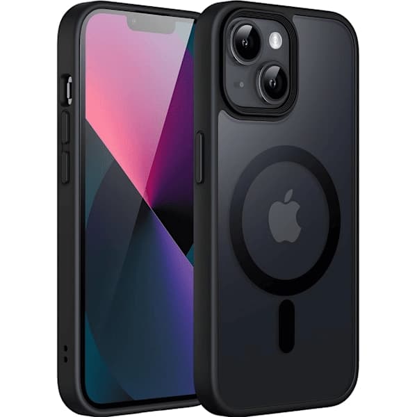 Skal magsafe för iPhone 13 Svart