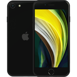 Apple iPhone SE (2020) Black 128 GB Klass A Nytt batteri (refurbished)