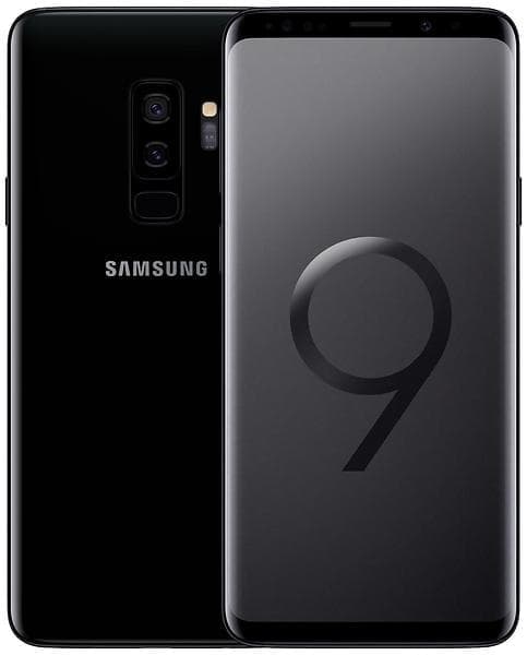 Samsung Galaxy S9 Plus SM-G965F/DS 64GB - 1 År Garanti Begagnad i Nyskick - Svart