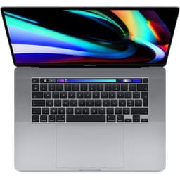 MacBook Pro Touch Bar 16" Core i7 2.6 Ghz 16 GB 512 GB SSD Space Grey (2019) - Nytt batteri - Renoverad - Mycket bra skick - Refurbished Grade B - Sw