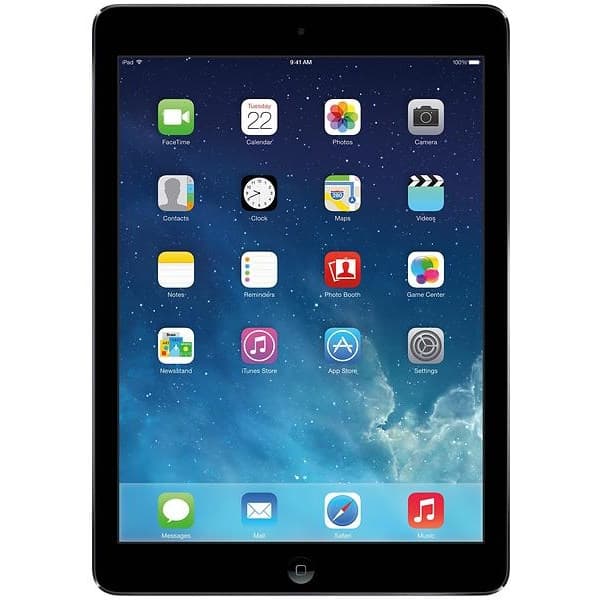 iPad Air 64GB 4G (Cellular) - 1 År Garanti Begagnad i Nyskick - Svart