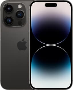 iPhone 14 Pro 128GB Svart A+ Premium 100% Batteri Refurbished