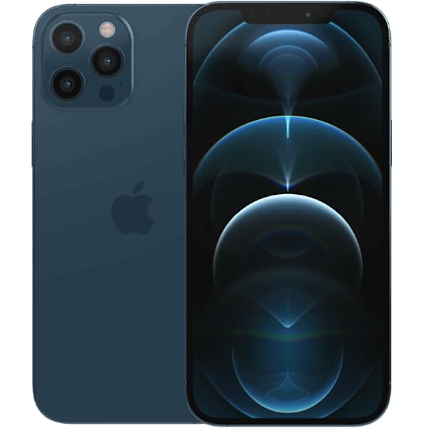 Apple iPhone 12 Pro Max Pacific Blue 256 GB Klass A Nytt batteri (refurbished)