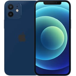 iPhone 12 Blue 64 GB Klass C 100% batteri (refurbished)
