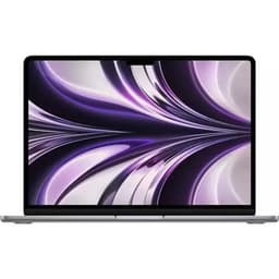 MacBook Air 13" 2022 M2 3,5 Ghz 8 Go 256 Go SSD Grå Sidereal - Renoverad - Utmärkt skick - Refurbished Grade A+ - Swedish keyboard