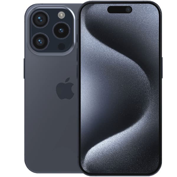 Apple iPhone 15 Pro Blue Titanium 128 GB Klass A (refurbished)