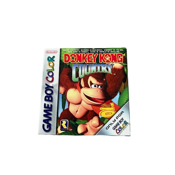 Donkey Kong Country- Komplett, Gameboy Color - Väldigt Bra Skick