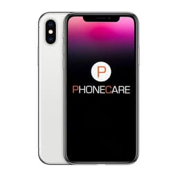 Begagnad iPhone X 256GB Silver - Använt skick