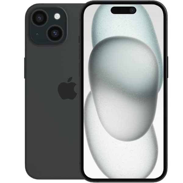 Apple iPhone 15 Black 128 GB Klass A Nytt batteri (refurbished)