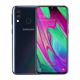 Begagnad Samsung Galaxy A40 64GB Svart - Använt skick