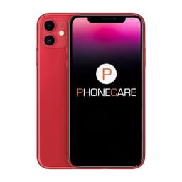 Begagnad iPhone 11 128GB Röd - Använt skick