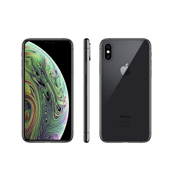 iPhone Xs 64GB - 1 År Garanti Begagnad i Nyskick - Svart