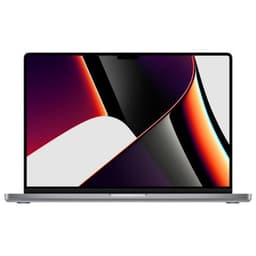 MacBook Pro Retina 16" M1 Pro 3,2 Ghz 16 Go 512 Go SSD Grafitgrå (2021) - Renoverad - Skick: Acceptabelt - Refurbished Grade C - Swedish keyboard