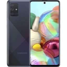 Samsung Galaxy A71 SM-A715F/DS Dual SIM 6GB RAM 128GB - 1 År Garanti Begagnad i Nyskick - Svart