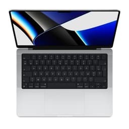 MacBook Pro Retina 14" 2021 Apple M1 Pro 3.2 Ghz 16 GB 512 GB SSD Silver - Renoverad - Utmärkt skick - Refurbished Grade A+ - Swedish keyboard