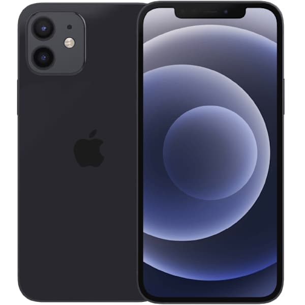 Apple iPhone 12 Black 256 GB Klass A Nytt batteri (refurbished)