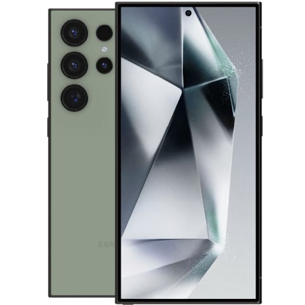 Samsung Galaxy S24 Ultra Titanium Green 256 GB Klass A (refurbished)