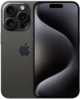 iPhone 15 Pro Max 256GB Svart Grade A++ Premium 100% Batteri Refurbished