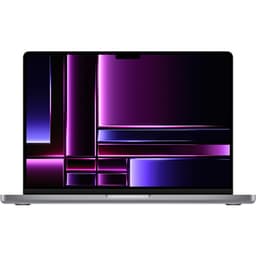 MacBook Pro Retina 14" M2 Pro 3,5 Ghz 16 Go 1 To SSD Grå Sidereal (2023) GPU 19 - CPU 12 - Återfört - Mycket bra skick - Refurbished Grade B - Swedis