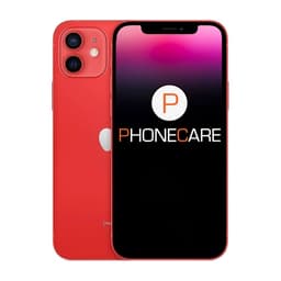 Begagnad iPhone 12 64GB Röd - Använt skick