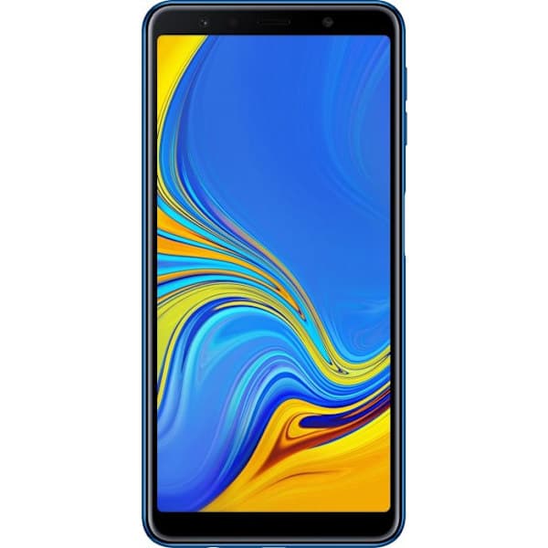 Samsung Galaxy A7 2018 SM-A750FN/DS Dual SIM 64GB - 1 År Garanti Begagnad i Nyskick - Svart