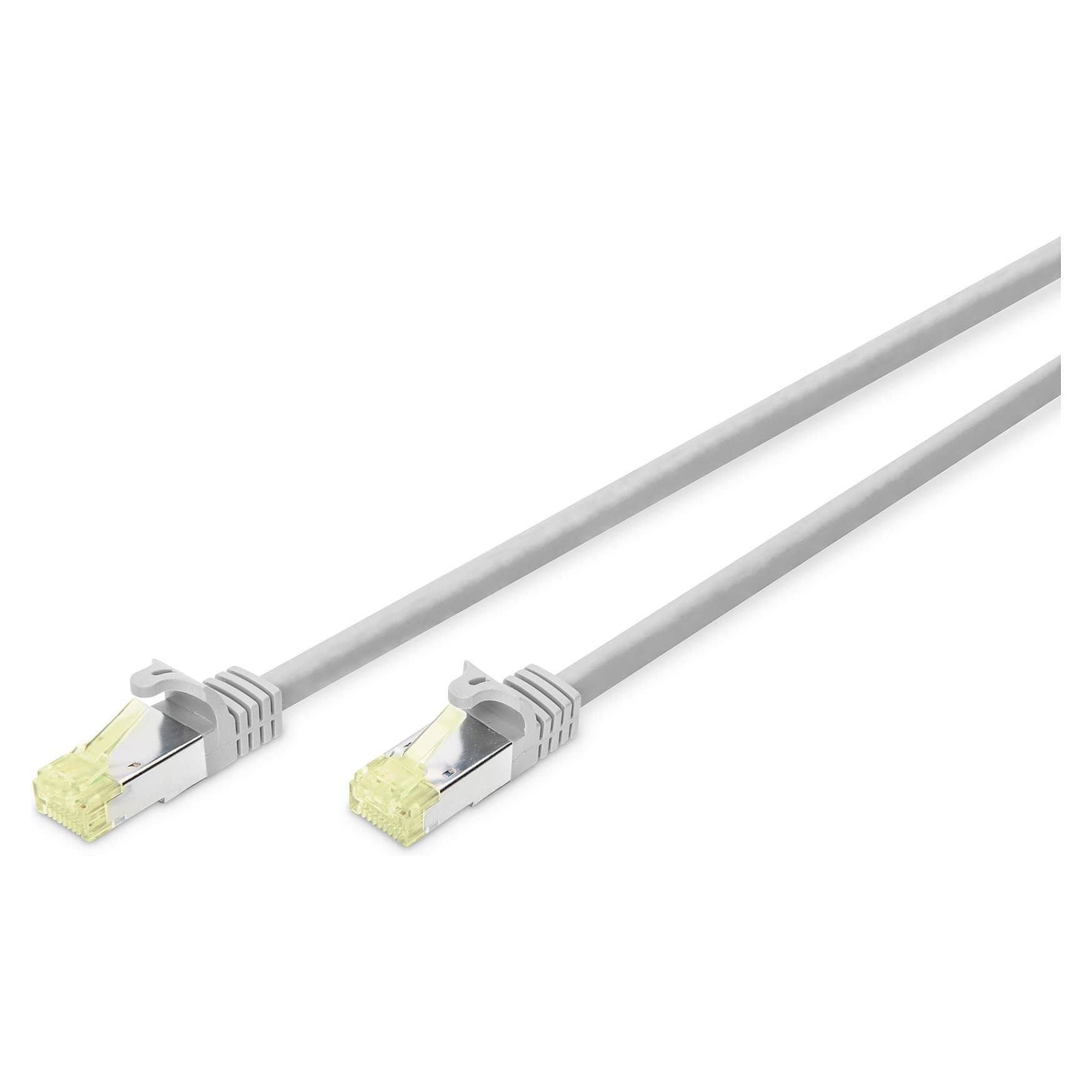 Patchkabel CAT 6A S/FTP Patchkabel Digitus Component Level AWG 26 Länge 2m Grau