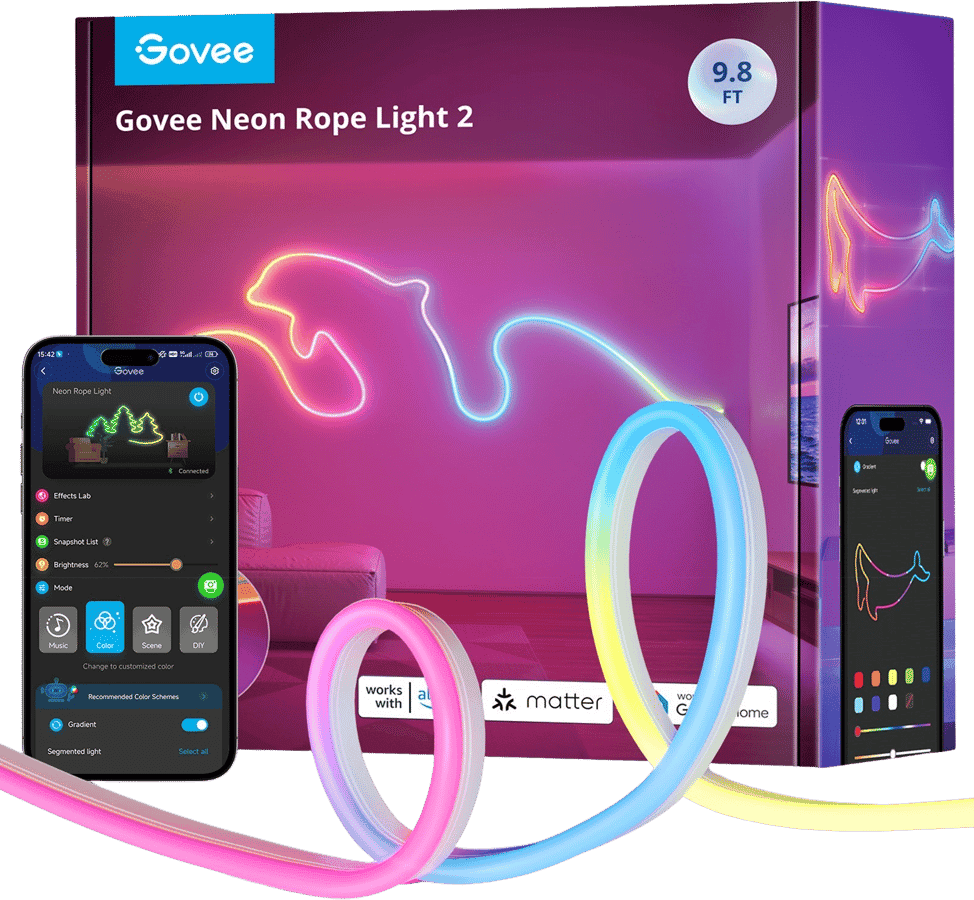 Govee Neon Rope Light 2 Ljusslinga 3m