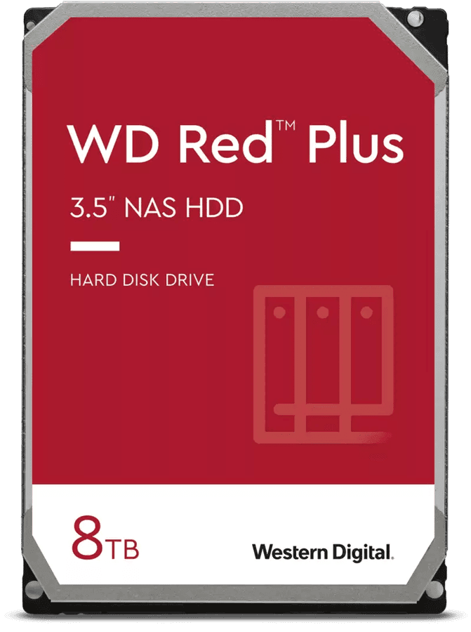 WD Red Plus 8TB 5640rpm 256MB