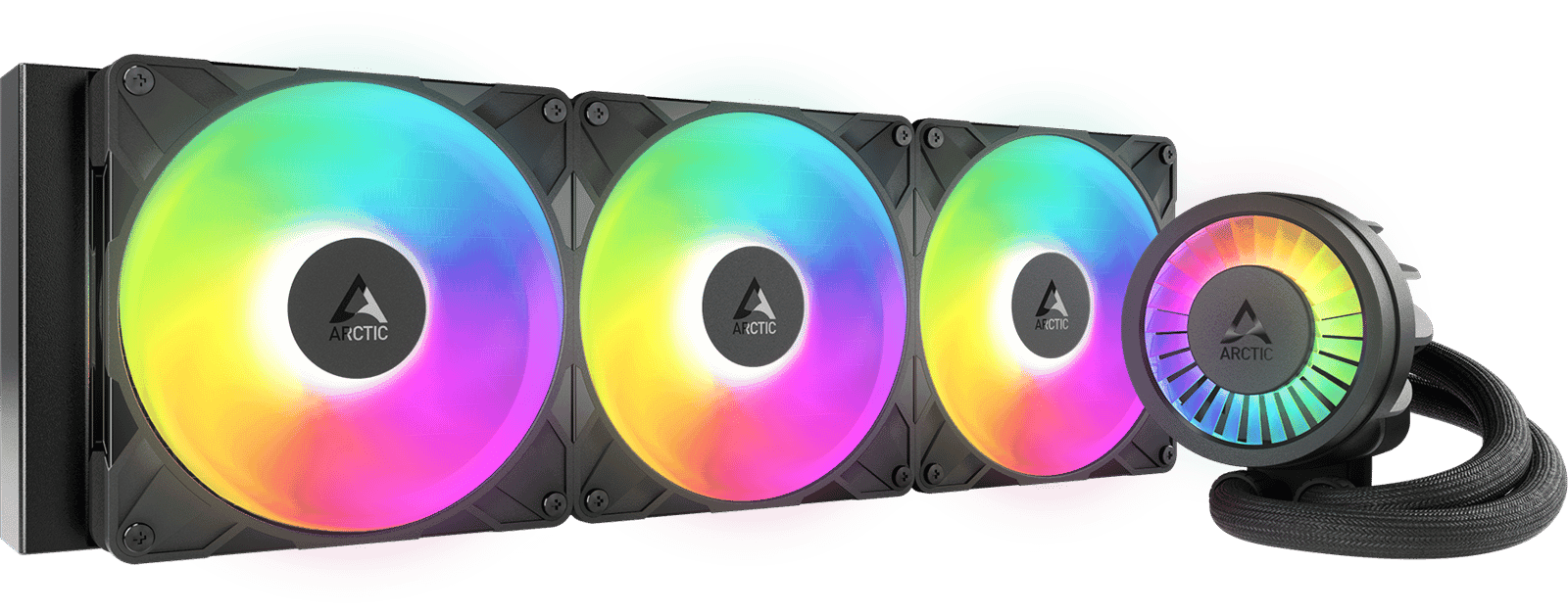 Arctic Liquid Freezer III Pro 420 A-RGB Svart