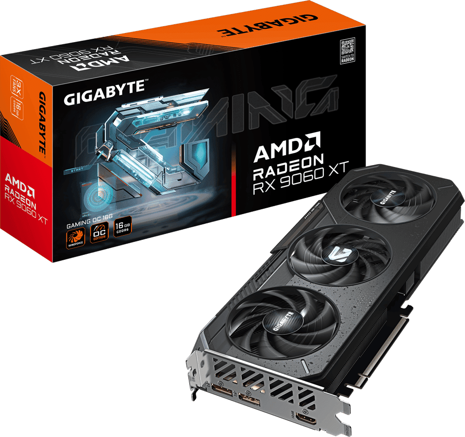 Gigabyte Radeon RX 9060 XT 16GB Gaming OC