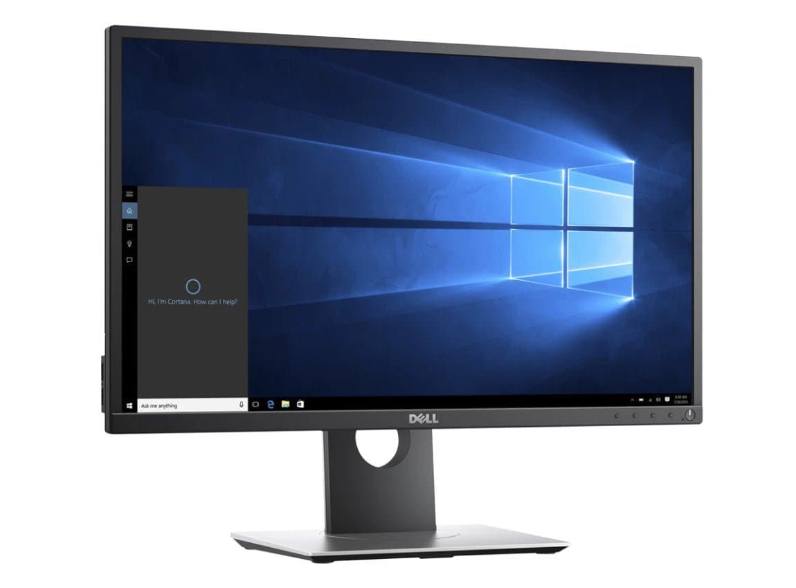 Dell P2417H 23,8 Zoll Full HD 1920x1080 HDMI DisplayPort VGA Höhenverstellbar Schwarz