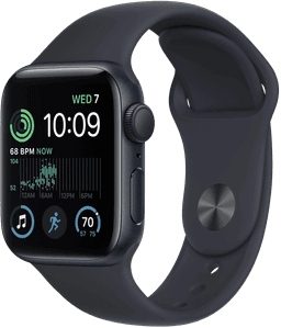 Watch SE 2022 LTE Mitternacht Alu 40mm Sportarmband Mitternacht MNPL3