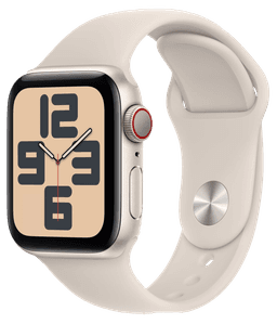 Watch SE 2022 LTE Polarstern Alu 40mm Sportarmband Polarstern S/M MRFX3