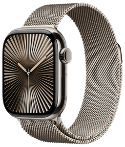 Watch 10 LTE Natur Titan 42mm Milanaise Loop Natur MWXF3