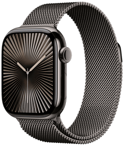 Watch 10 LTE Titan 42mm Milanaise Loop Schiefer MX053