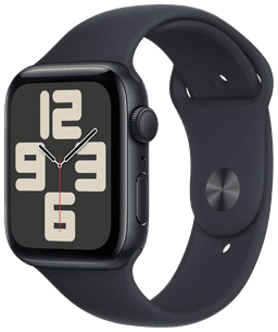 Watch SE 2022 GPS Alu 44 Sportarmband Mitternacht M/L MXEK3