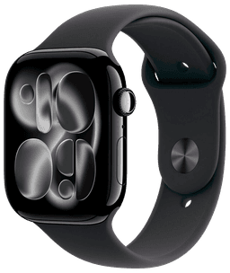 Watch 11 5G Schwarz Alu 46mm Sport Band Schwarz M/L MFC44