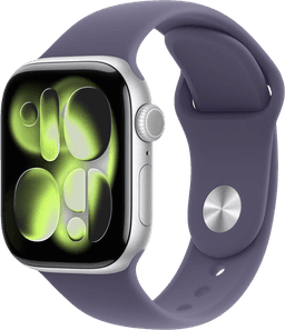 Watch 11 GPS Silver Alu 46mm Sportarmband Purple Fog M/L MEVA4