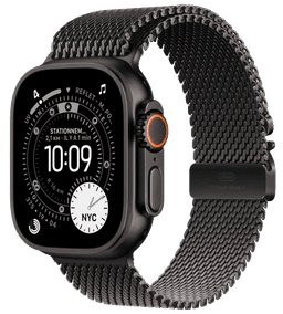 Watch Ultra 3 5G Titan 49 Milanaise Armband Schwarz M MF1Q4