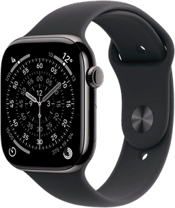 Watch 11 5G Titan 46mm Jet Black Sportarmband Black M/L MFD24