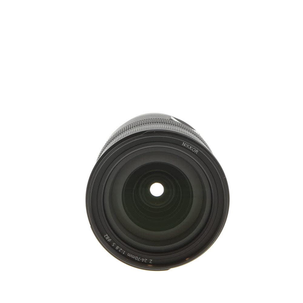 Nikon Nikkor Z 24-70mm f/2.8 S Autofocus FX Lens for Z-Mount, Black | 82 | - LN- - Like New Minus - With Caps, Hood | Used