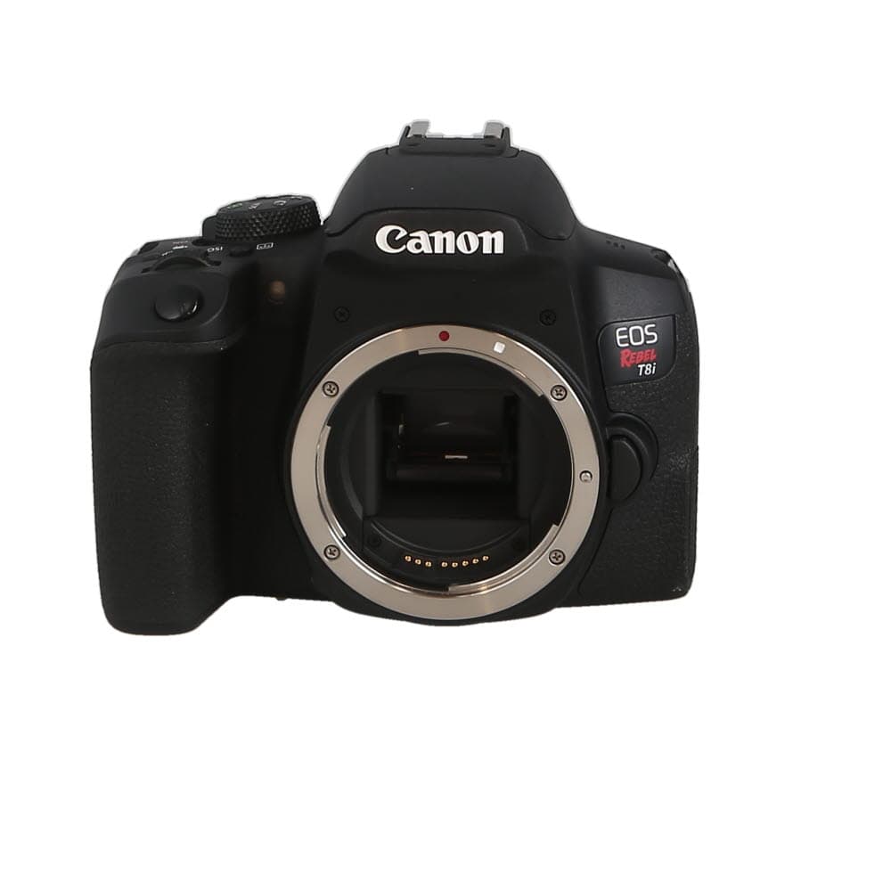 Canon EOS Rebel T8i DSLR Camera Body | 24.1MP | - EX - Excellent - With Battery and Charger | Used