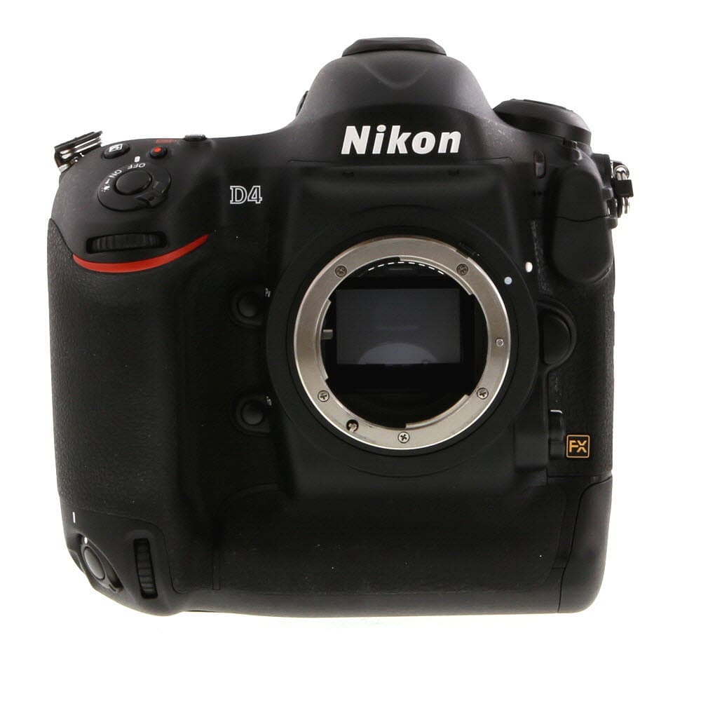 Nikon D4 DSLR Camera Body | 16.2MP | - EX - Excellent - With Battery and Charger | Used