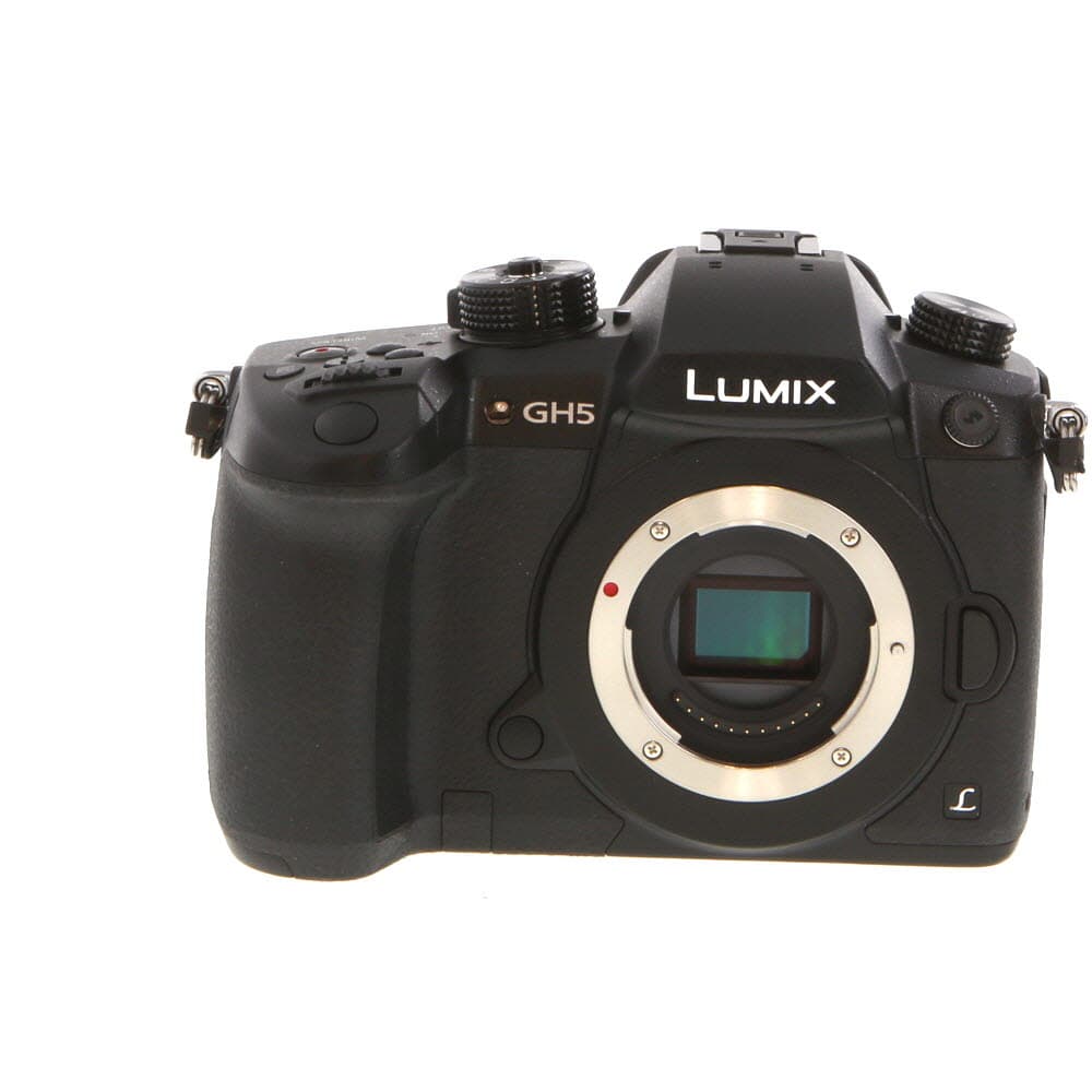 Panasonic Lumix GH5 Mirrorless MFT (Micro Four Thirds) Camera Body, Black | 20.3MP | - LN- - Like New Minus - With Battery and Charger | Used